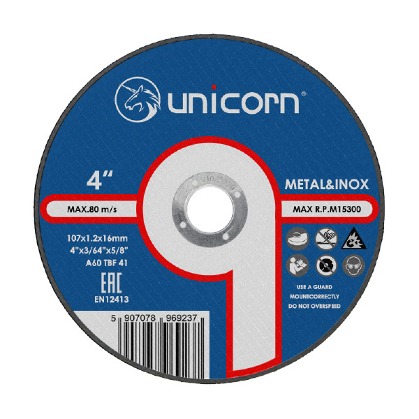 107X1.2X16mm (4 Inch) Cutting Disc